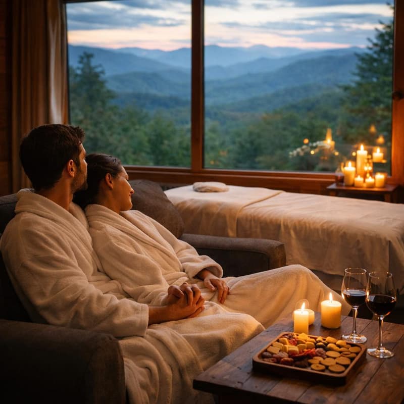 Licensed massage therapy and spa services at Candy Mountain Goat Farm in Murphy, NC